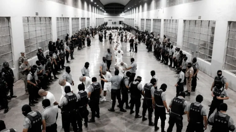 The US deported 238 Venezuelans to El Salvador's CECOT prison in March 2025