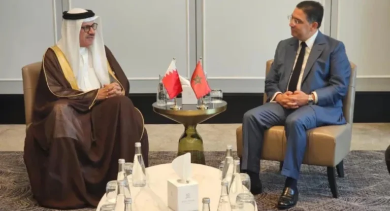 Marocko och Bahrain diskuterar regional säkerhet och arabiskt samarbete i Amman Marocko och Bahrain diskuterar regional säkerhet och arabiskt samarbete i Amman
