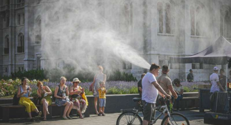 Europas värmeböljesommar slår rekord när extrem hetta sprider sig